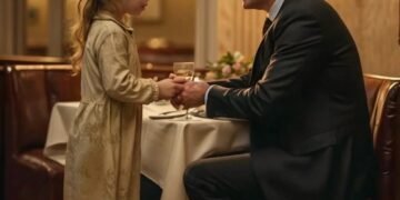 Бездомная девочка подошла к богатому мужчине в ресторане