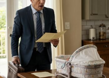 Муж возвращается из командировки и находит новорожденного ребенка и две шокирующие записки: то, что произойдет дальше, изменит его жизнь навсегда