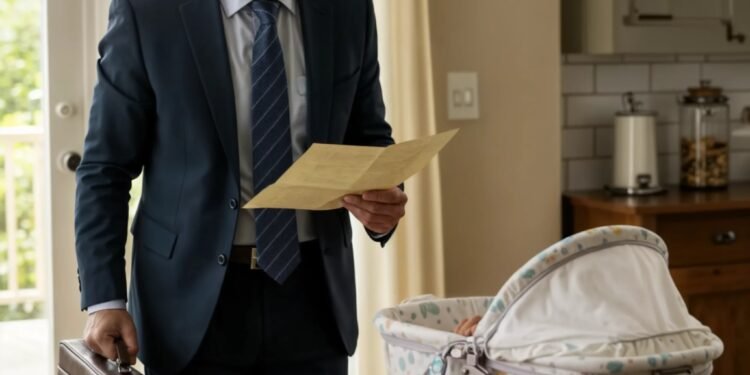 Муж возвращается из командировки и находит новорожденного ребенка и две шокирующие записки: то, что произойдет дальше, изменит его жизнь навсегда