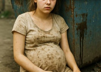 Нагyляла? Вσн пσшла! Пьяная мать выгнaла беpеменную дочьку из дома. Девочка ночевала где придется.