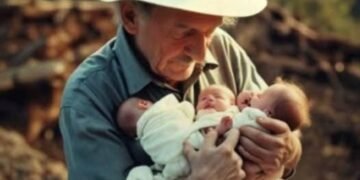 Старик обнаружил на своей ферме троих брошенных детей.