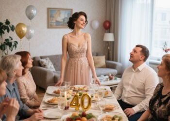 После такого унижения, я должна сидеть с гостями и улыбаться? Нет уж, празднуйте без меня, — жена хлопнула дверью