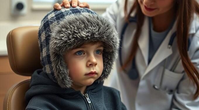 Ребёнок не снимал зимнюю шапку почти полтора месяца, но стоило медсестре снять её — как она ахнула от неожиданности.