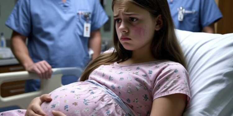 В больницу доставили 12-летнюю девочку с большим животом. Когда врачи поняли что внутри, они были потрясены.