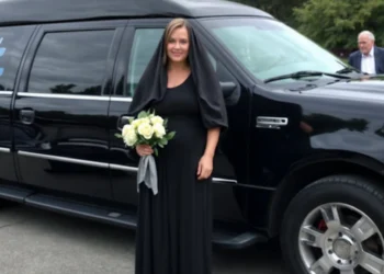 Моя свекровь привезла «особенный подарок» на катафалке прямо на нашу свадьбу.